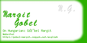margit gobel business card